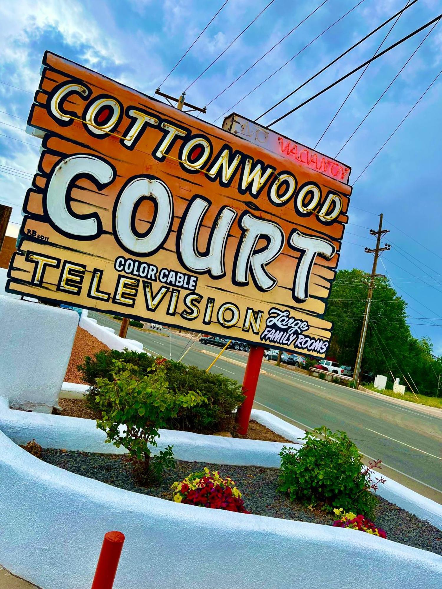 Cottonwood Court Motel Santa Fe Exterior foto